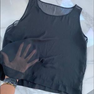 SHEER TANK TOP